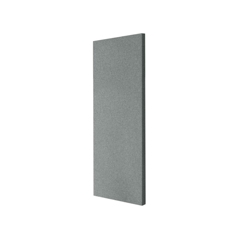 Panel acustico rocada cuadrado pared/techo tapizado gris 60x180 cm