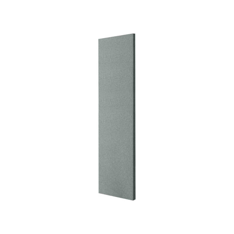 Panel acustico rocada cuadrado pared/techo tapizado gris 60x240 cm
