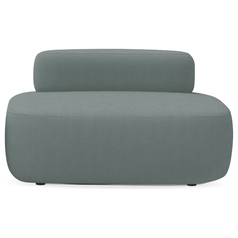 Modulo rocada volga-c rectangular respaldo total tapizado gris 109x92x62 cm