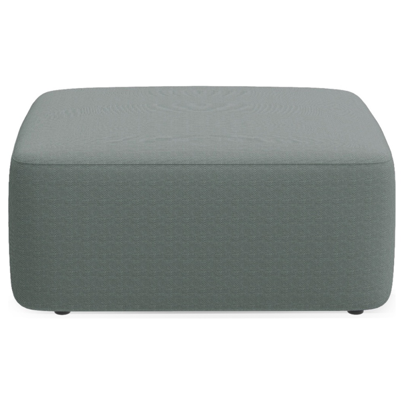 Modulo rocada volga-g basico rectangular sin respaldo tapizado gris 100x92x39 cm