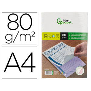Papel autocopiativo...