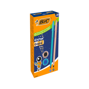 Boligrafo bic cristal glace...
