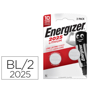 Pila energizer litio boton...