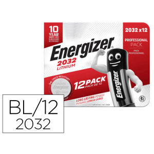 Pila energizer litio boton...