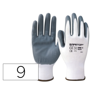 Guantes de nitrilo safetop...