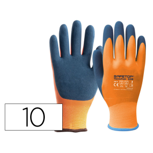 Guantes de latex safetop...