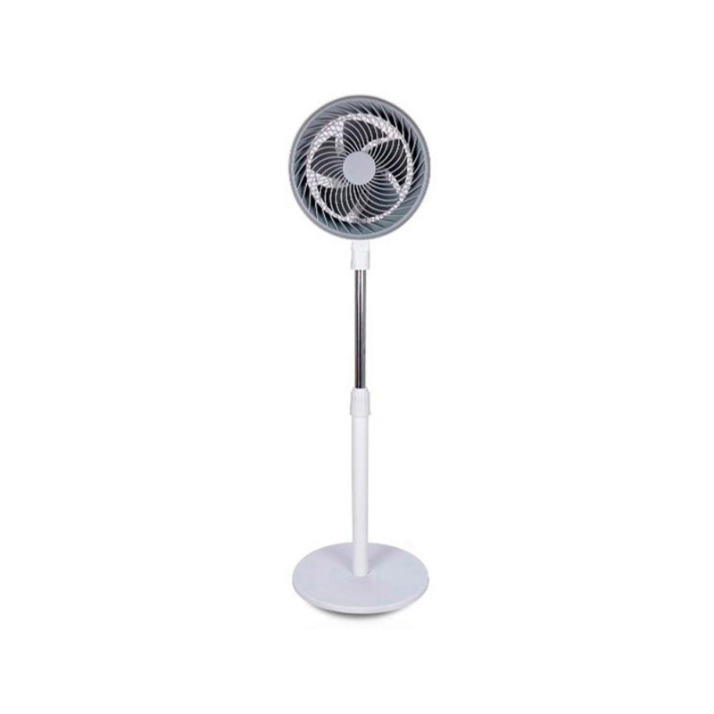 Ventilador de pie daewoo high speed 80w 3 velocidades diametro 25 cm base redonda color blanco