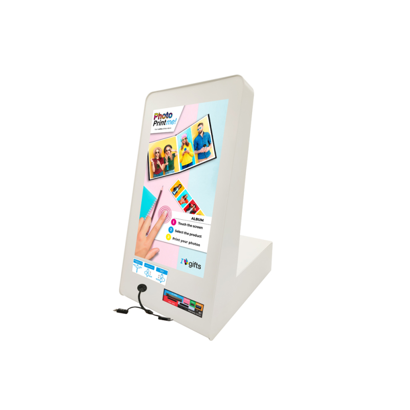 Kiosko fotografico creative pantalla 15,6/' conexion air print / whatsapp / bluetooth / redes sociales / tarjetas