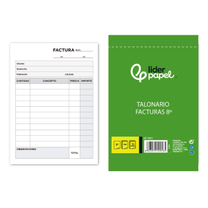 Talonario liderpapel...