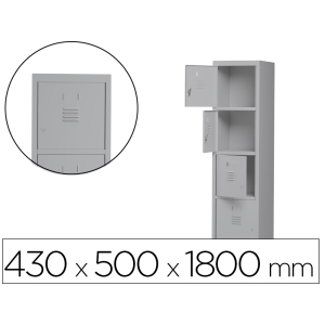 Taquilla metalica rocada...