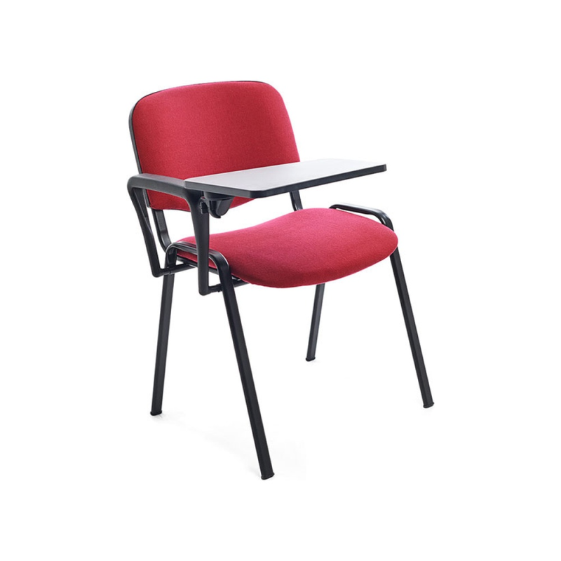 Pala escritura rocada derecha para silla confidente plegable pvc 34x20 cm color negro