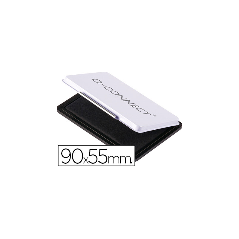 Tampon q-connect nº3 90x55 mm negro