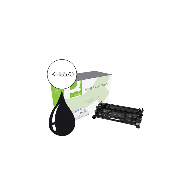 Toner q-connect compatible hp cf226a laserjet m402 / m426 negro 3100 paginas