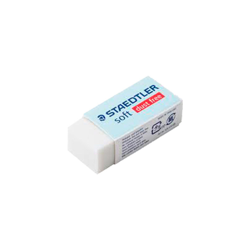 Goma de borrar staedtler soft blanca 526 s30