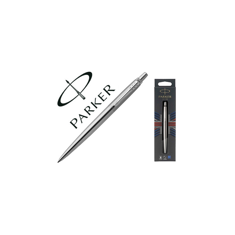 Boligrafo parker jotter core acero ct en blister