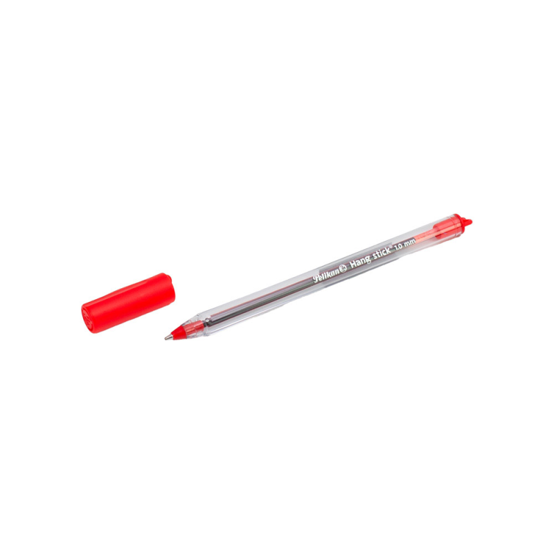 Boligrafo pelikan stick super soft rojo