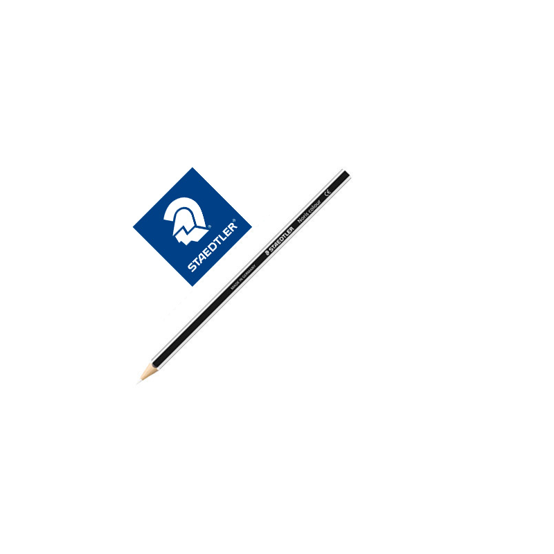 Lapiz de color staedtler wopex ecologico blanco
