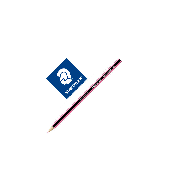 Lapiz de color staedtler wopex ecologico magenta