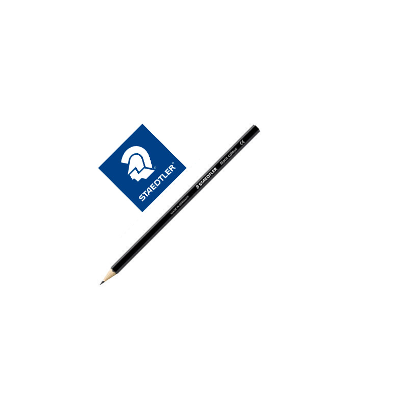 Lapiz de color staedtler wopex ecologico negro