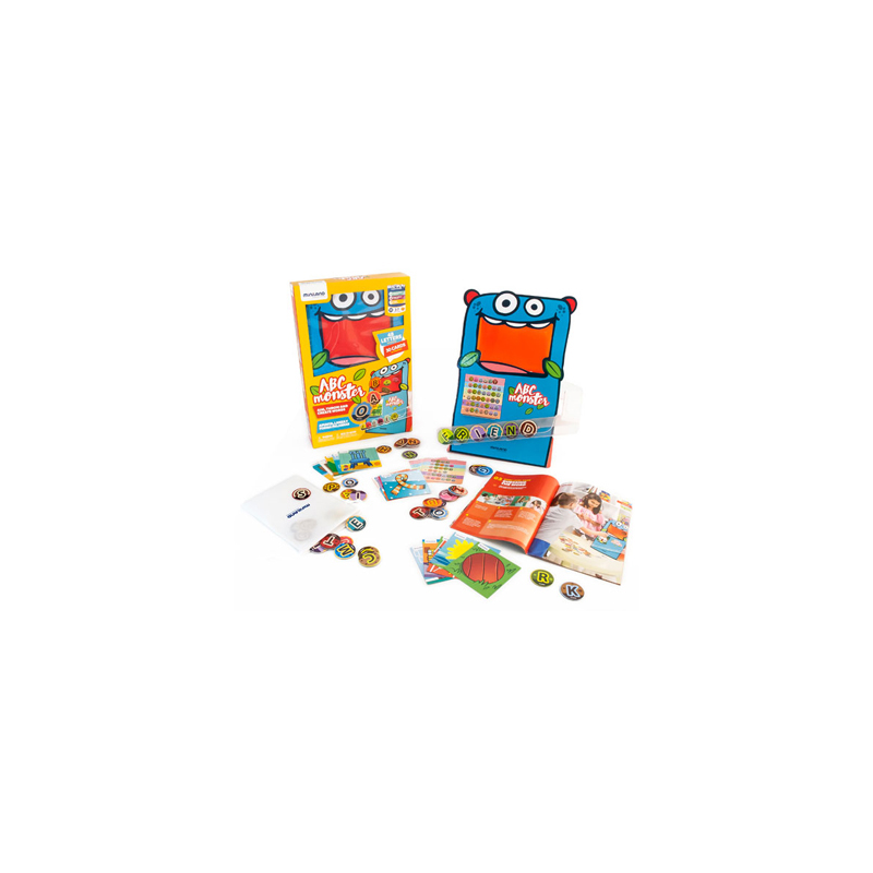 Juego didactico miniland alimenta al monstruo para construccion de palabras