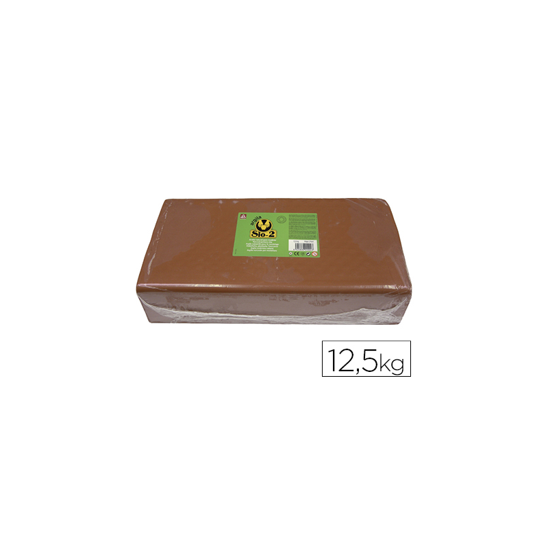 Arcilla argila sio-2 color rojo paquete de 12,5 kg