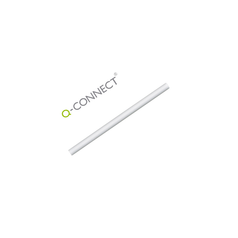 Repuesto portagomas q-connect 90x5x5 mm blanco