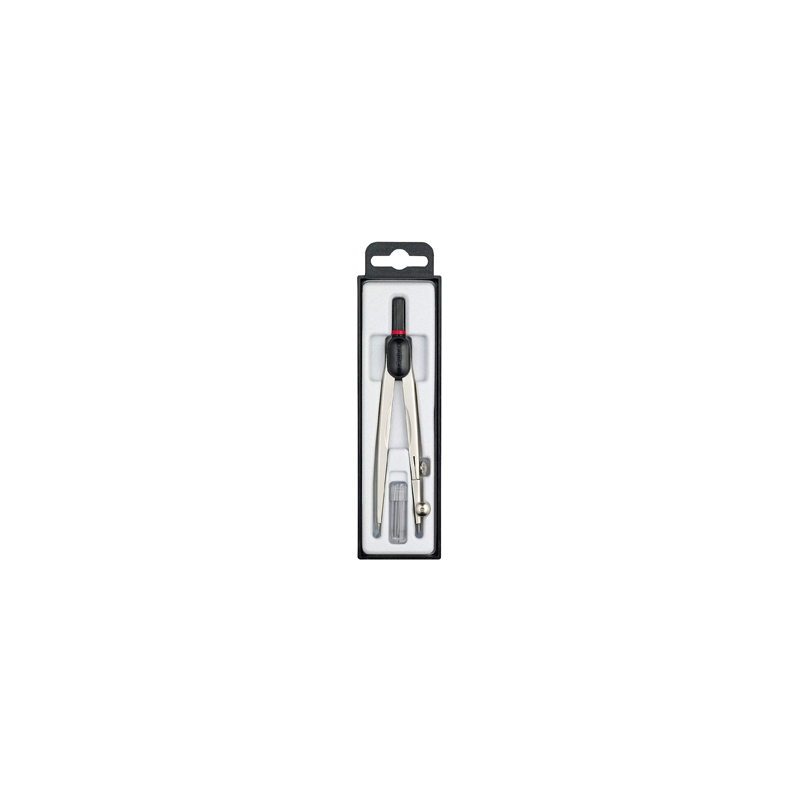 Compas rotring compact universal ajuste rapido radio 13 cm circunferencia 32 cm