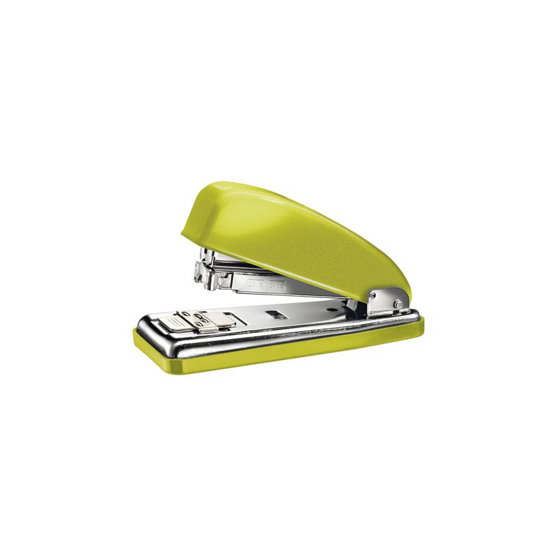 Grapadora petrus 226 classic wow verde metalizado capacidad 30 hojas en blister