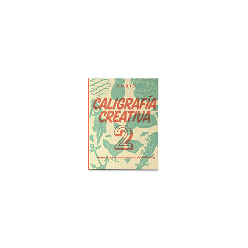 Libro de caligrafia rubio creativa 2 150 paginas tapa dura 27x21 cm