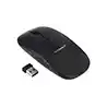 Raton q-connect optico inalambrico silencioso dpi 800/1200/1600 pilas aaa negro