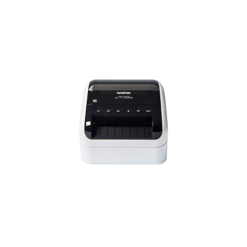 Impresora de etiquetas brother ql1110nwb hasta 103 mm corte automatico impresion b/n usb 2.0 wifi bluetooth