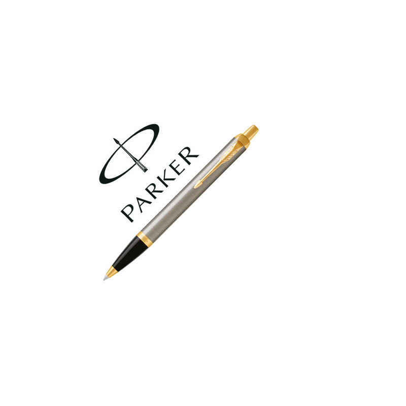 Boligrafo parker im core metal cepillado gt