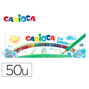 Lapices de colores carioca...