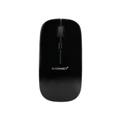 Raton q-connect optico inalambrico silencioso dpi 800/1200/1600 pilas aaa negro