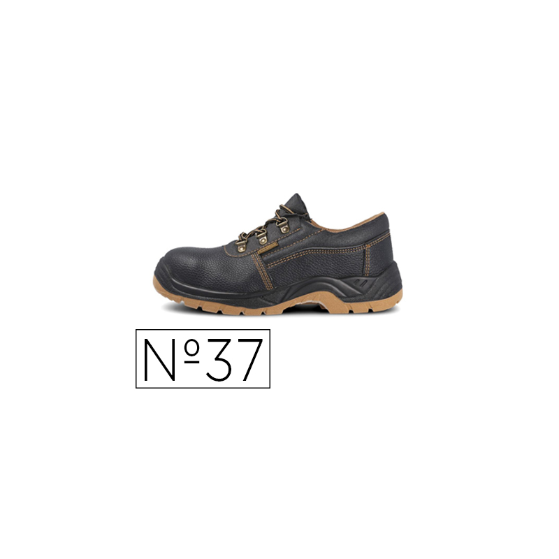 Zapato de seguridad paredes zp1000 s3 negro talla 37