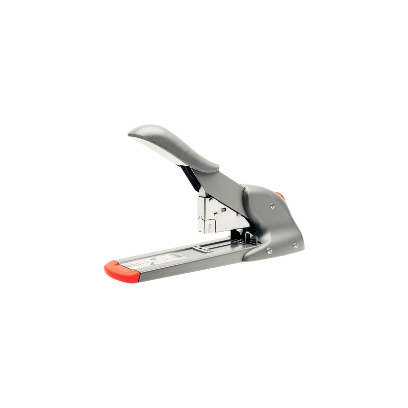 Grapadora rapid fashion hd110 plata/naranja capacidad 110 hojas usa grapas 9/8-14 y 23/8-15