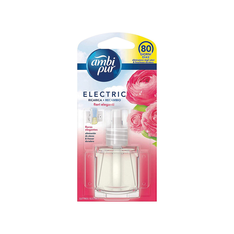 Ambientador ambipur electrico flores elegantes recambio 21,5ml