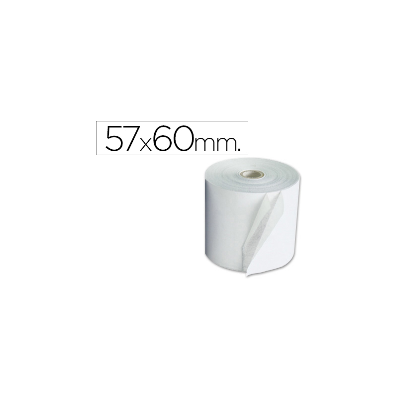 Rollo sumadora exacompta electro 57 mm x 60 mm 60 g/m2