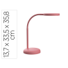Lampara de escritorio maul led 5w 769lm luz calida brazo y cabezal giratorios rosa