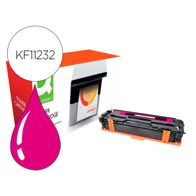 Toner compatible q-connect brother tn421m hl-l8260 / 8360 magenta 1800 paginas