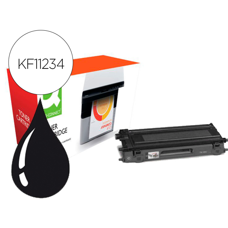 Toner compatible q-connect brother tn423k hl-l8260 / 8360 negro 6500 paginas