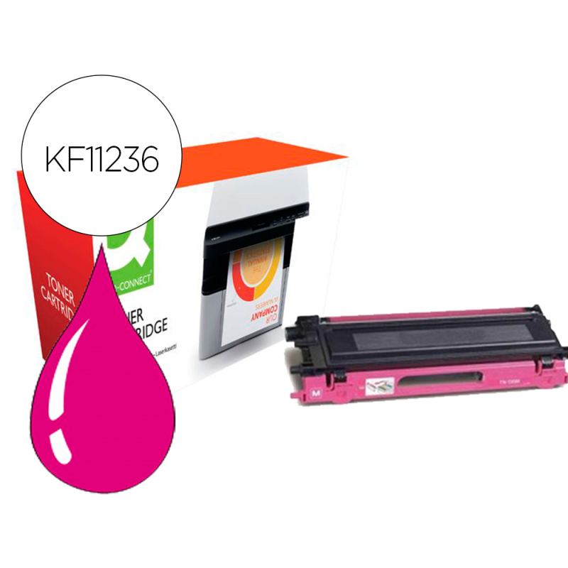 Toner compatible q-connect brother tn423m hl-l8260 / 8360 magenta 4000 paginas