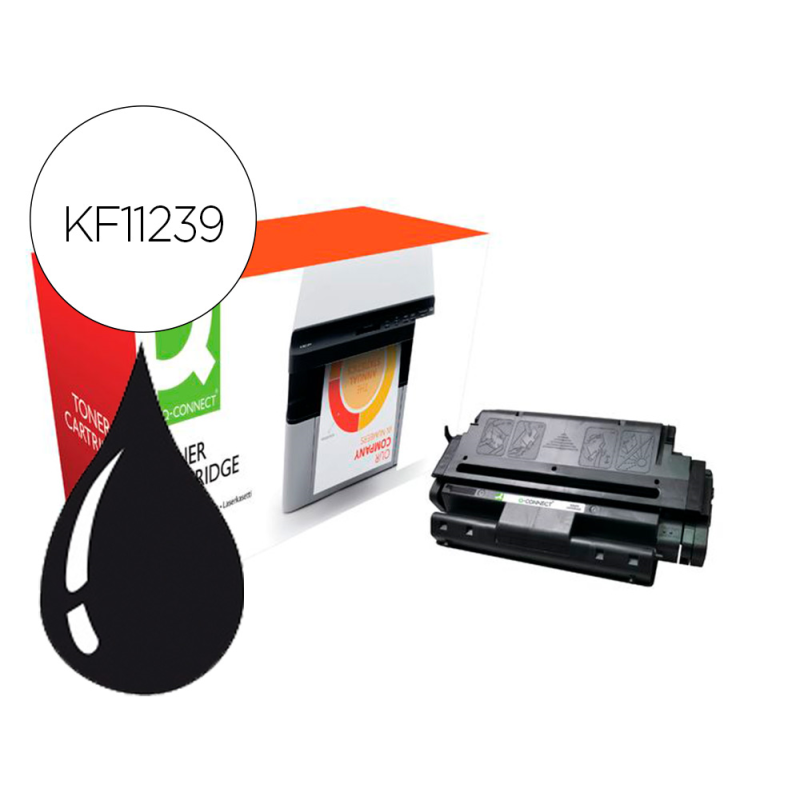 Toner q-connect compatible brother tn3430 hl-l5000 / 5100 / 5200 negro 3000 paginas