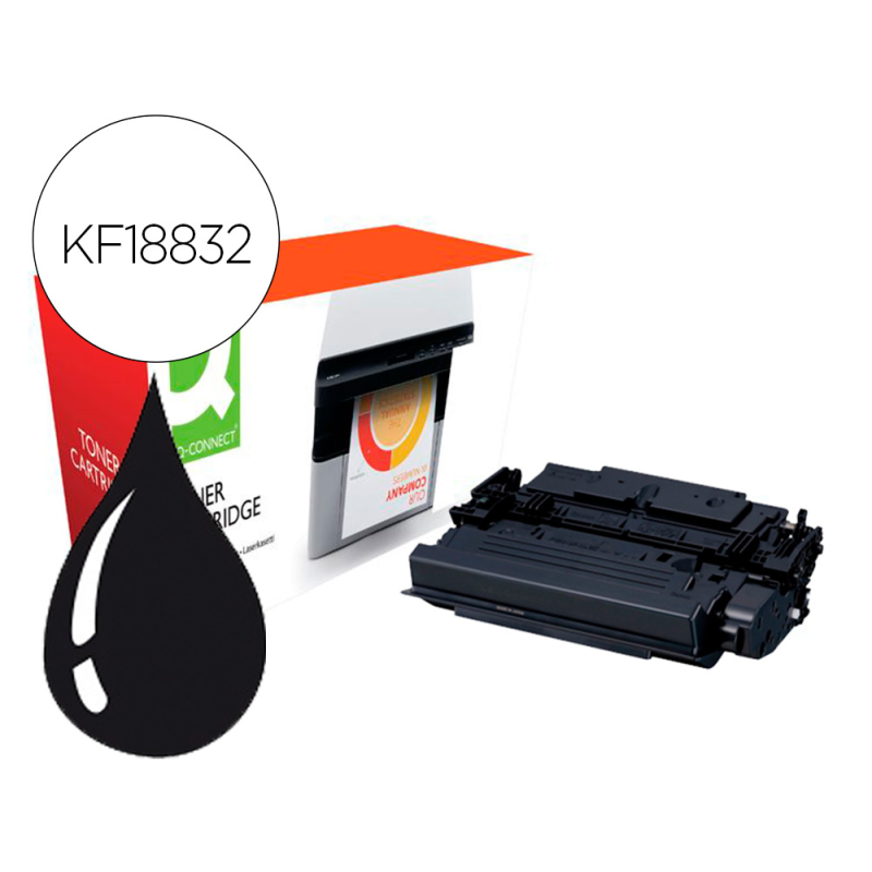 Toner compatible q-connect canon lbp312 i-sensys lbp 312 negro 10000 paginas
