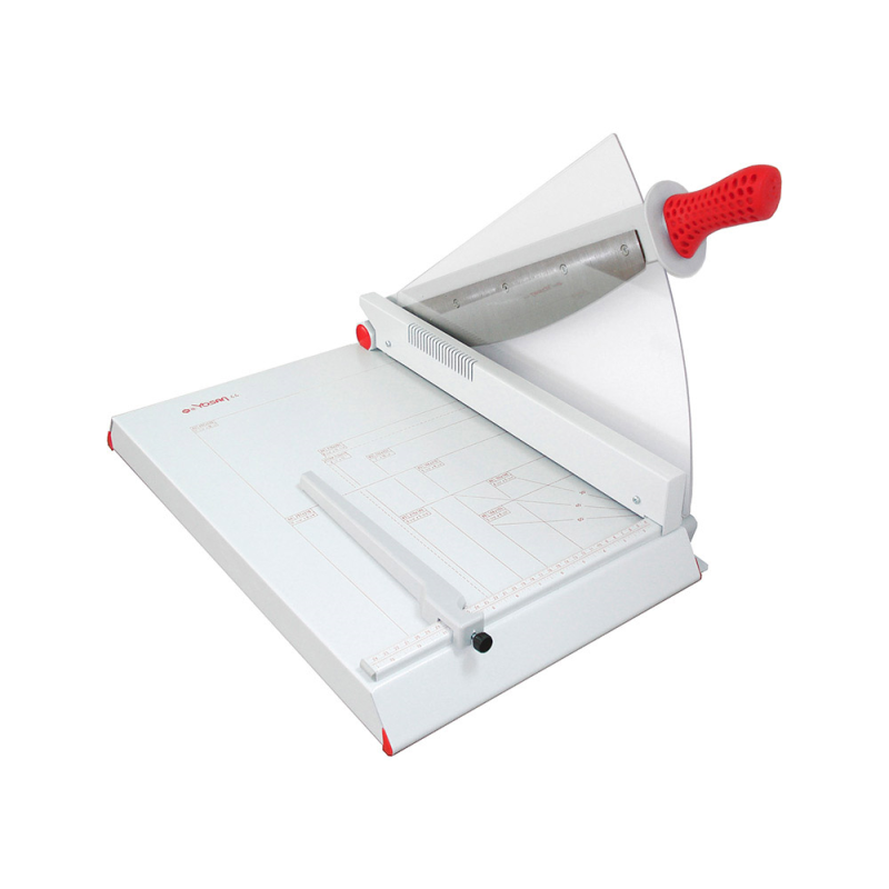 Cizalla yosan 44 metalica de palanca pison automatico din a3 con pantalla protectora