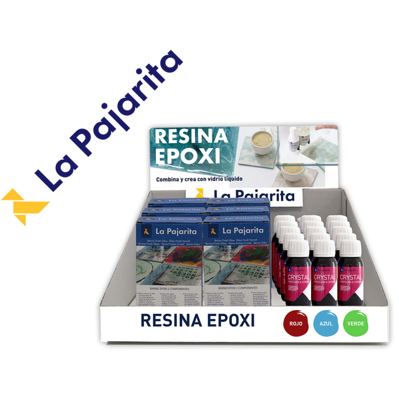 Expositor sobremesa la pajarita finish glass / laca cristal