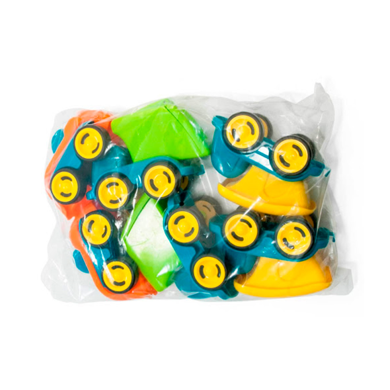 Juego miniland set de 12 minimobiles contenido surtido 370x280x100 mm