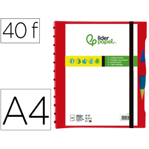 Carpeta liderpapel a4 con...