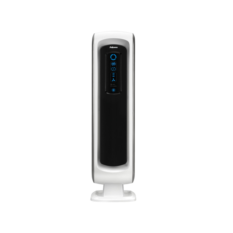 Purificador de aire fellowes aeramax dx5 rendimiento hasta 8 m2 filtro hepa / carbono 180x214x700 mm