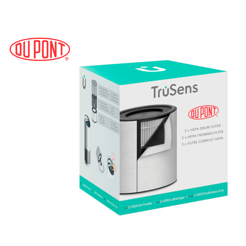 Filtro hepa leitz dupont para purificador de aire trusens z-3000